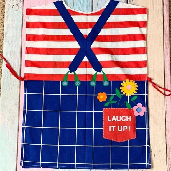 Vintage clown apron Halloween costume - Picture 9 of 10